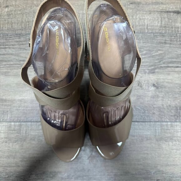 Liz Claiborne Nude Tan Stilleto Heels Women's Size 11 - Picture 2 of 6